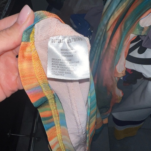 Mesh Cut Out Maxi Dress - Picture 5 of 5